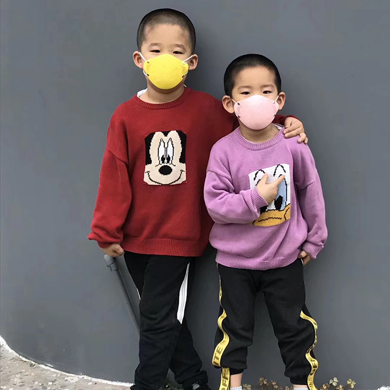Austauschbare Kindergesichtsmaske KN95 - Rezept für eine Gesichtsmaske in Kindergröße